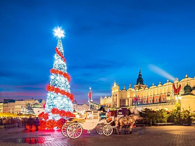 Adventní trhy v Krakově